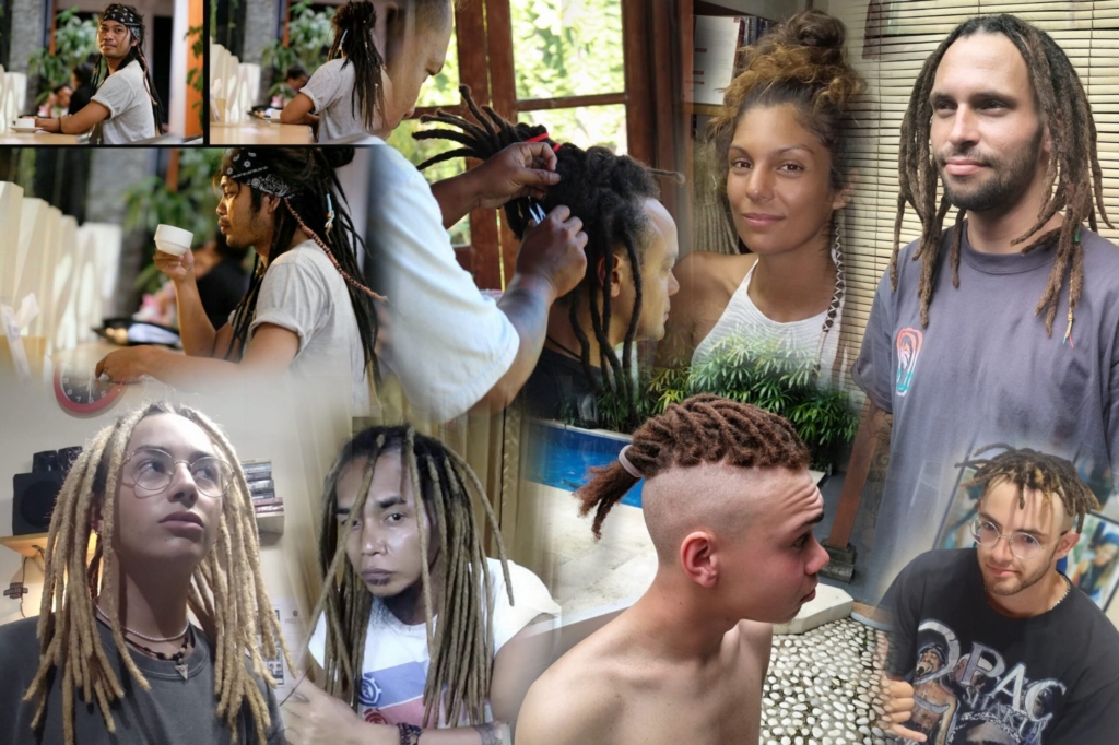 Looking for dreadlocks in Legian Bali? Get professional dreadlock creation, maintenance, and repair in a clean, trusted studio
