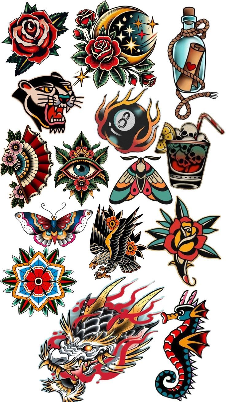 oldschool tatto in bali